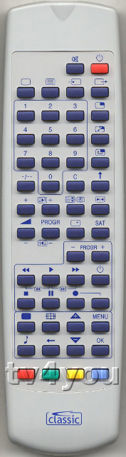 A CLASSIC távirányítók 100%-osan helyettesítik az eredetit.