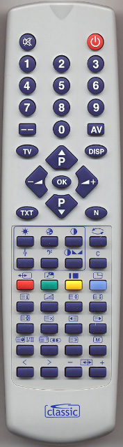 A CLASSIC távirányítók 100%-osan helyettesítik az eredetit.