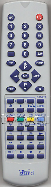 A CLASSIC távirányítók 100%-osan helyettesítik az eredetit.