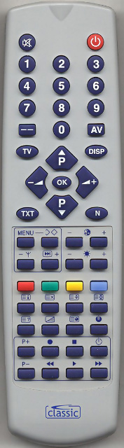 A CLASSIC távirányítók 100%-osan helyettesítik az eredetit.