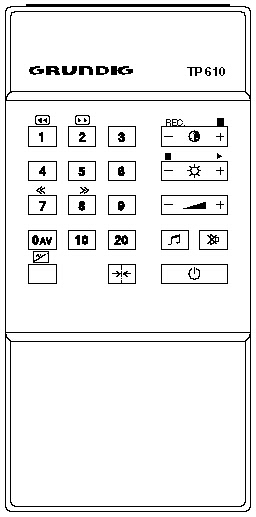 GRUNDIG TP610