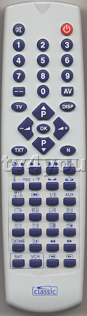 A .IRC81027-G távirányítók 100%-osan helyettesítik az eredetit.