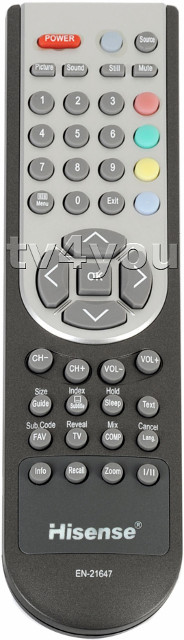 HISENSE EN21647 (cab17)(00 BF 0D)