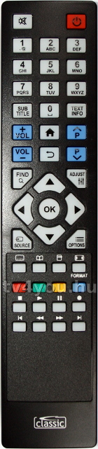 A CLASSIC távirányítók 100%-osan helyettesítik az eredetit.
