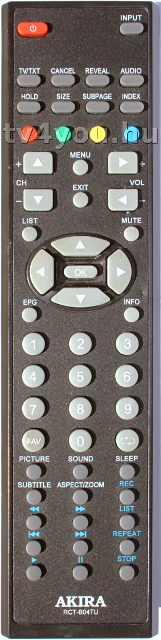 UNITED RCT-B04TU (cab16)(80 7F 82)