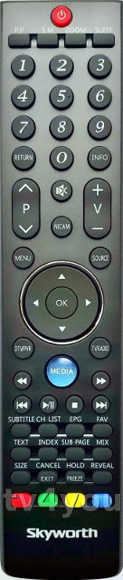 SKYWORTH YK76HG (RC1994932/01)(cab52