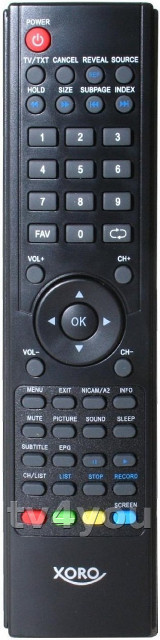 XORO HTL2235HD (cab96)(80 7F 82)